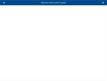Tablet Screenshot of mcsprogram.org
